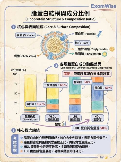 醫檢師 - 脂蛋白分類與臨床應用 - AI 圖文解析預覽