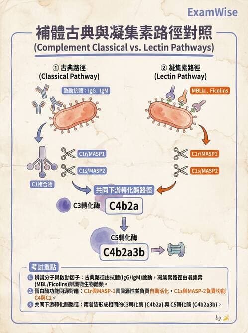 醫檢師 - 先天免疫與補體系統 - AI 圖文解析預覽