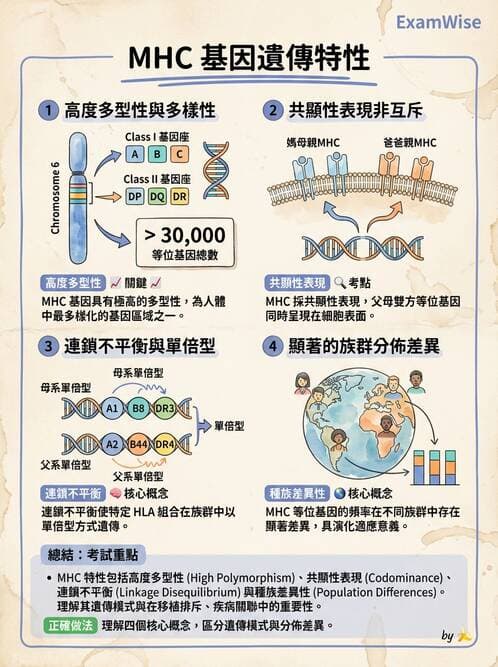醫檢師 - 細胞激素與抗原呈獻 - AI 圖文解析預覽