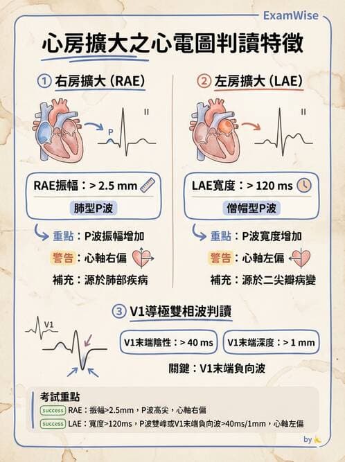 醫檢師 - 心肌病變與特殊心電圖 - AI 圖文解析預覽