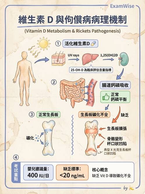 醫檢師 - 物理和化學傷害及營養疾病 - AI 圖文解析預覽