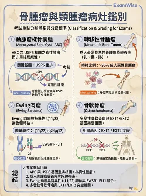 醫檢師 - 骨骼及軟組織疾病 - AI 圖文解析預覽