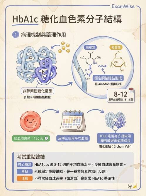 醫檢師 - 紅血球生理與形態 - AI 圖文解析預覽