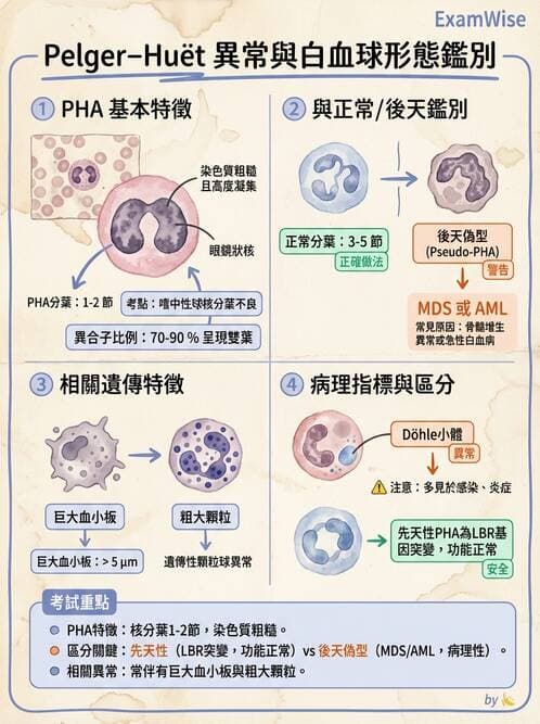 醫檢師 - 白血球生理與形態 - AI 圖文解析預覽