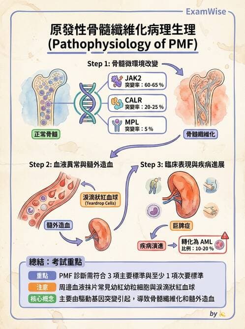 醫檢師 - 慢性血液腫瘤與骨髓增生疾患 - AI 圖文解析預覽