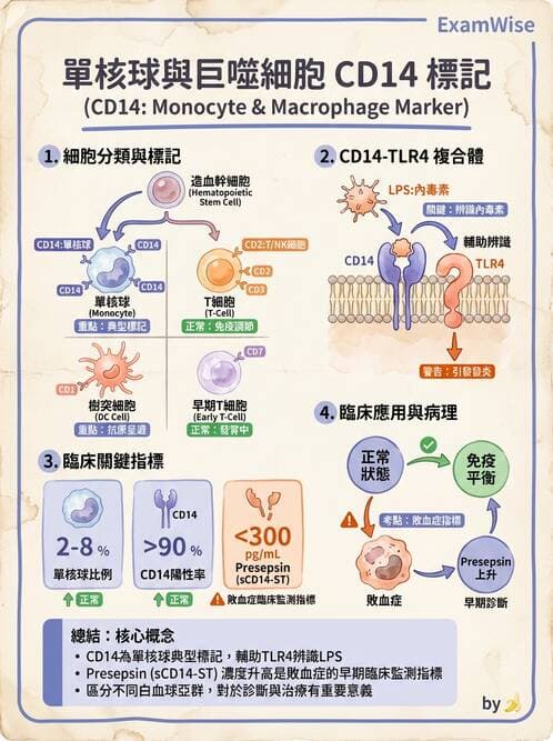 醫檢師 - 白血球生理與形態 - AI 圖文解析預覽