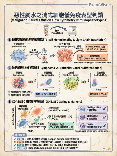 醫檢師 - 淋巴瘤、漿細胞疾病與白血球異常 - AI 圖文解析預覽