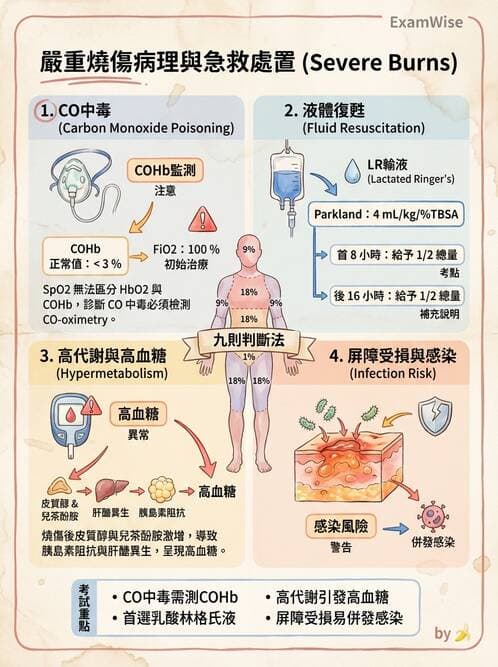 專師 - 燒傷創傷與出血控制 - AI 圖文解析預覽