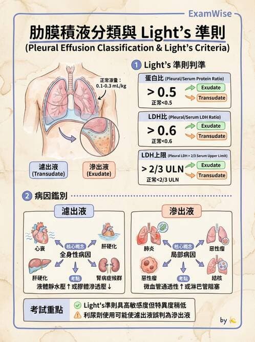 專師 - 肋膜疾病 - AI 圖文解析預覽