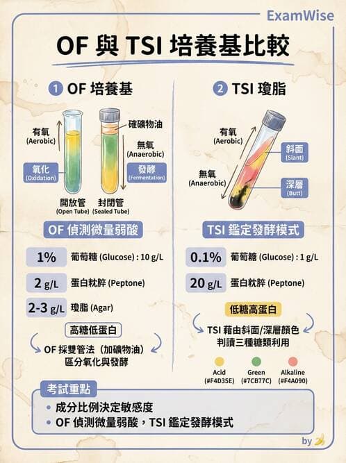 醫檢師 - 腸內菌鑑別方法與培養基 - AI 圖文解析預覽