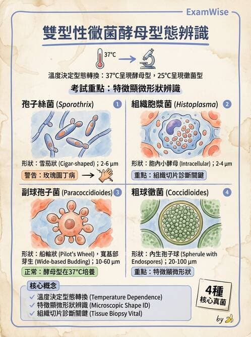 醫檢師 - 系統性與機會性真菌感染 - AI 圖文解析預覽