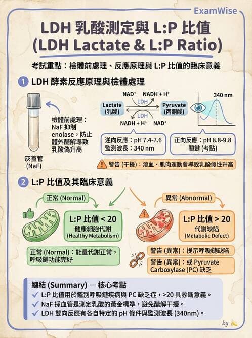 醫檢師 - 醣類代謝與糖尿病 - AI 圖文解析預覽