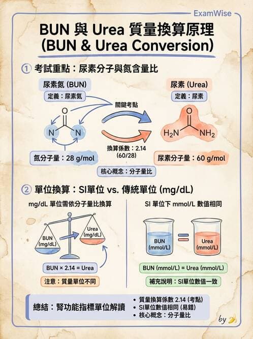 醫檢師 - 腎臟機能與代謝評估 - AI 圖文解析預覽