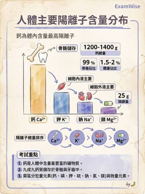 醫檢師 - 電解質與微量元素 - AI 圖文解析預覽