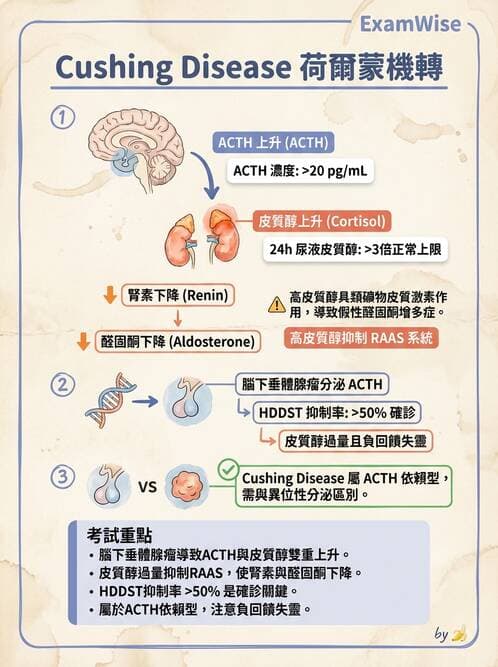 醫檢師 - 腎上腺與生殖內分泌 - AI 圖文解析預覽