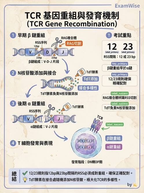 醫檢師 - T細胞發育與功能 - AI 圖文解析預覽