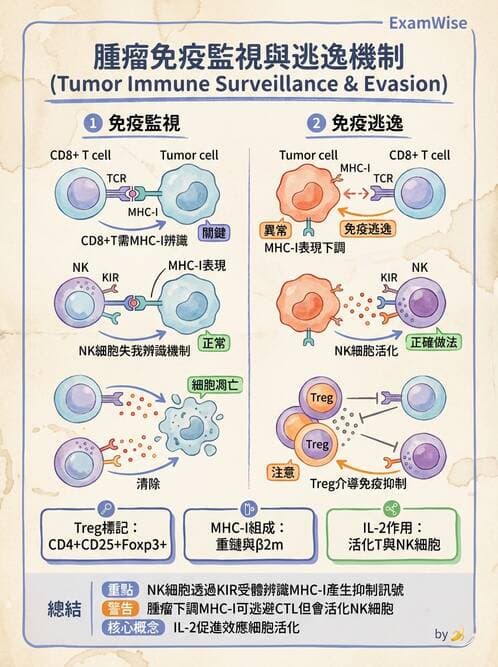醫檢師 - 腫瘤免疫學免疫療法及疫苗 - AI 圖文解析預覽