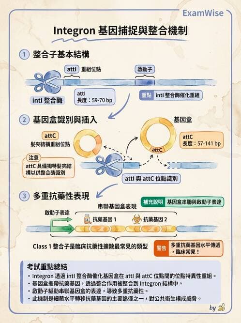 醫檢師 - 抗藥性機制 - AI 圖文解析預覽