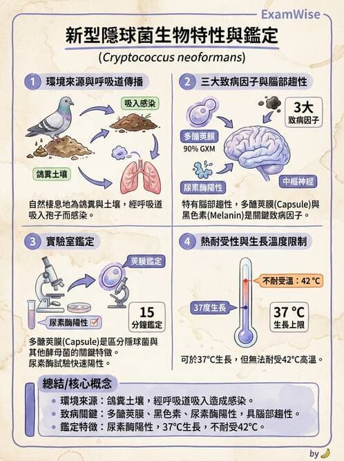 醫檢師 - 真菌診斷與治療 - AI 圖文解析預覽
