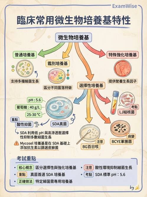醫檢師 - 真菌診斷與治療 - AI 圖文解析預覽