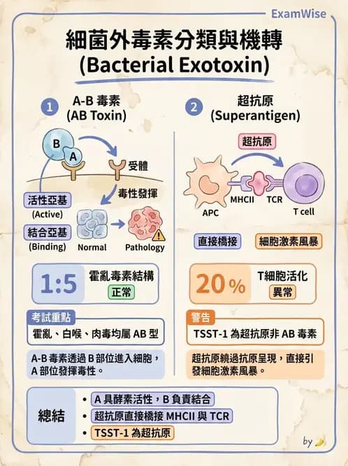 醫檢師 - 鏈球菌與其他革蘭氏陽性桿菌 - AI 圖文解析預覽