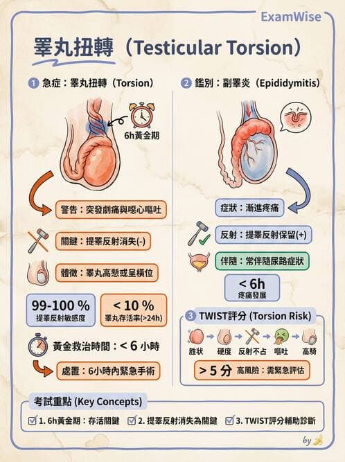 專師 - 陰囊與泌尿急症 - AI 圖文解析預覽