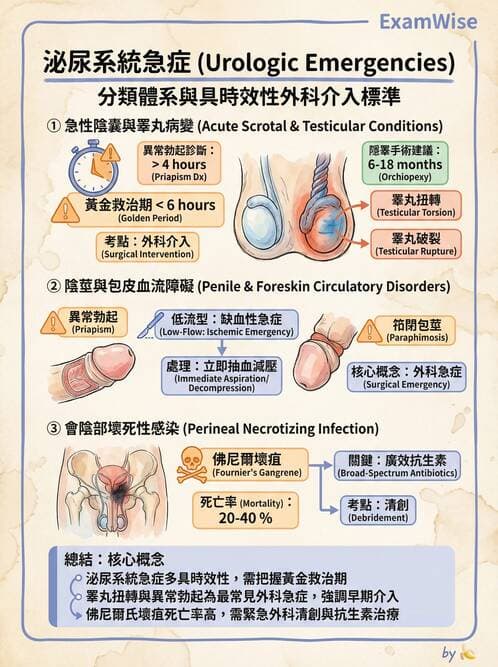 專師 - 陰囊與泌尿急症 - AI 圖文解析預覽