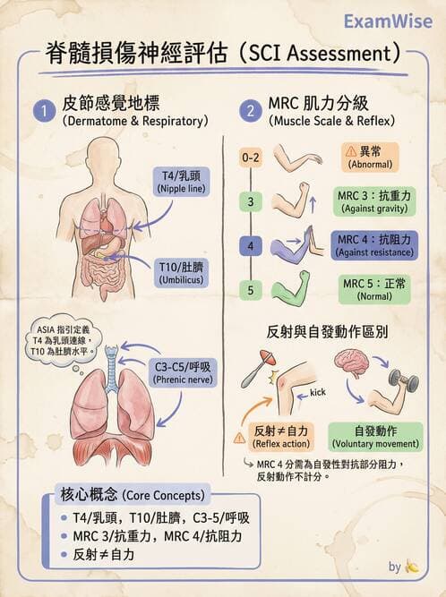 專師 - 周邊神經與脊髓病變 - AI 圖文解析預覽
