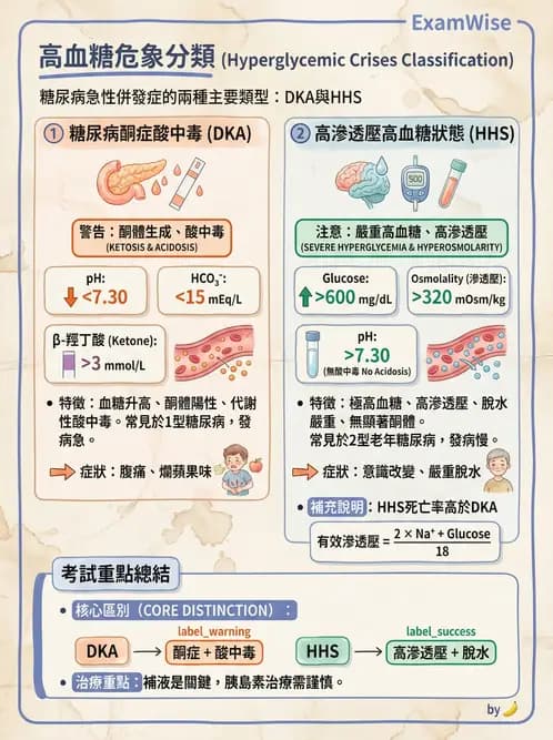 專師 - 糖尿病急症 - AI 圖文解析預覽