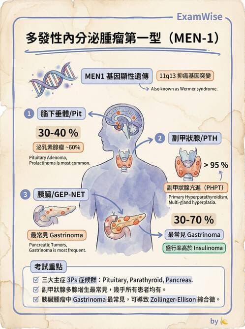 專師 - 副甲狀腺與鈣磷代謝 - AI 圖文解析預覽