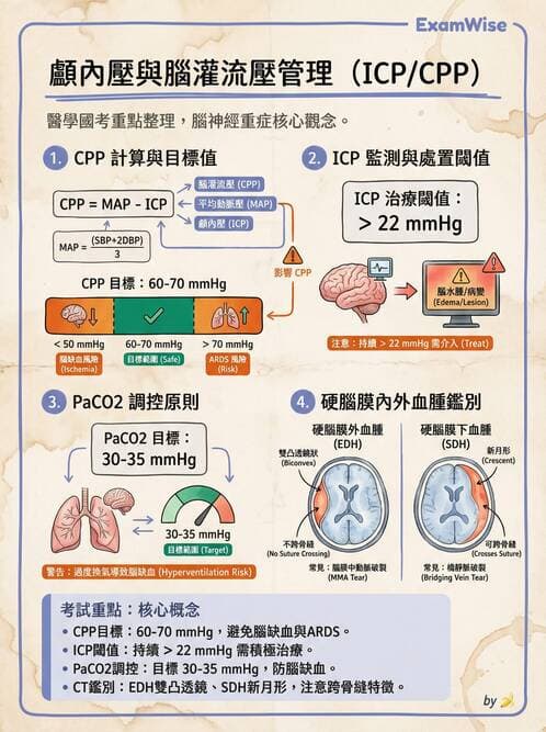 專師 - 頭部外傷與顱內壓 - AI 圖文解析預覽