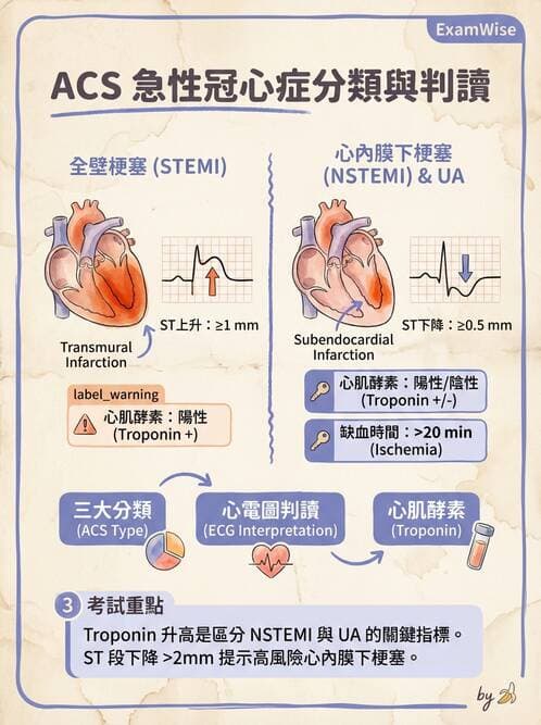 醫檢師 - 心肌病變與特殊心電圖 - AI 圖文解析預覽
