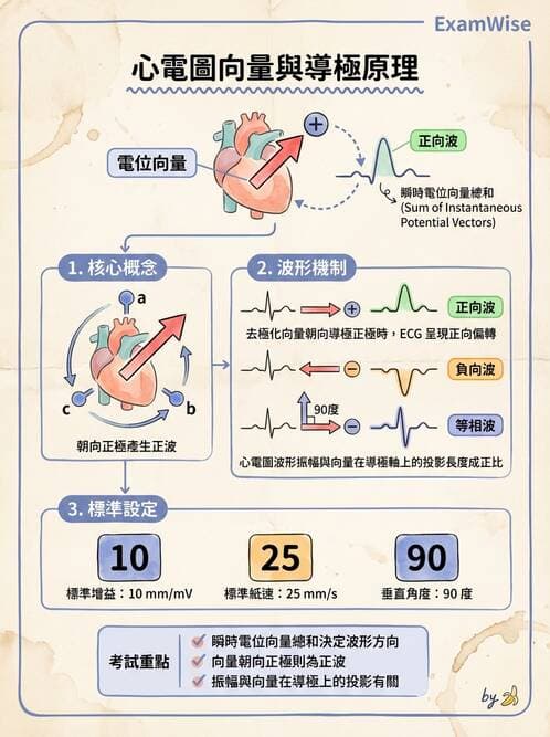 醫檢師 - 心電圖基礎與判讀 - AI 圖文解析預覽