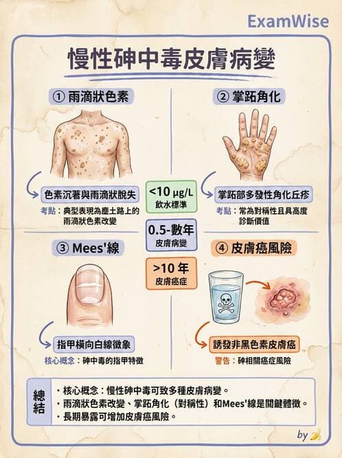 醫檢師 - 物理和化學傷害及營養疾病 - AI 圖文解析預覽