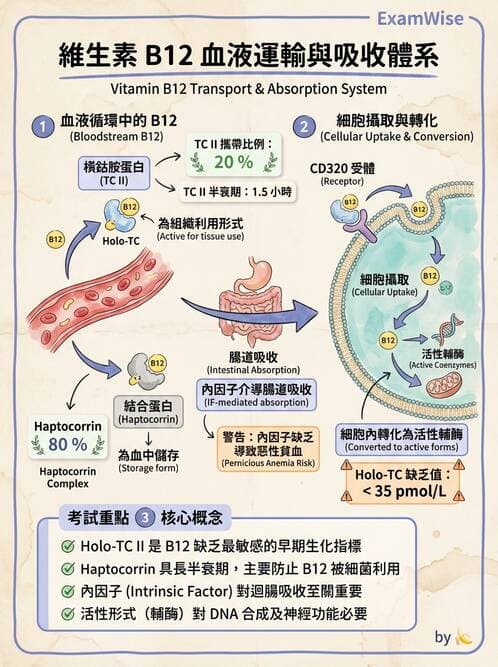 醫檢師 - 貧血診斷與營養缺乏性貧血 - AI 圖文解析預覽