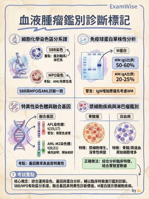 醫檢師 - 急性白血病 - AI 圖文解析預覽