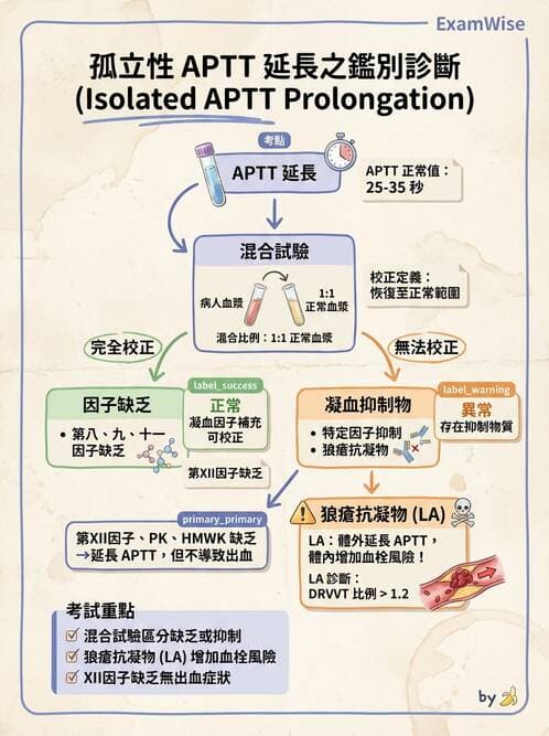 醫檢師 - 血栓性疾病與抗凝治療監測 - AI 圖文解析預覽