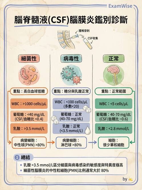 醫檢師 - 腦脊髓液檢查 - AI 圖文解析預覽