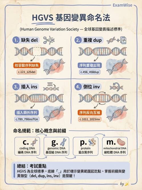 醫檢師 - 基礎分子生物學 - AI 圖文解析預覽