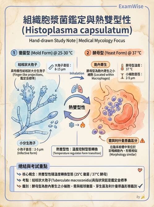 醫檢師 - 系統性與機會性真菌感染 - AI 圖文解析預覽