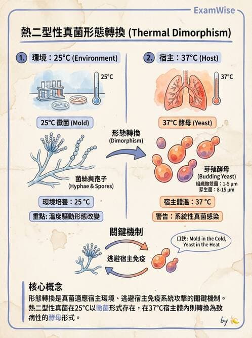 醫檢師 - 系統性與機會性真菌感染 - AI 圖文解析預覽