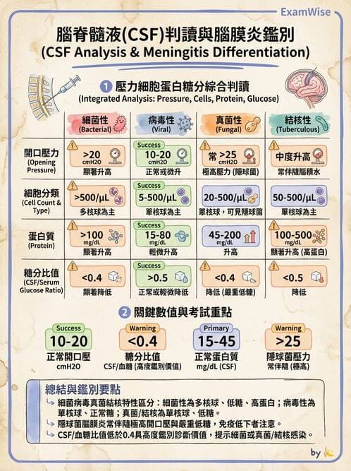 專師 - 中樞神經感染 - AI 圖文解析預覽