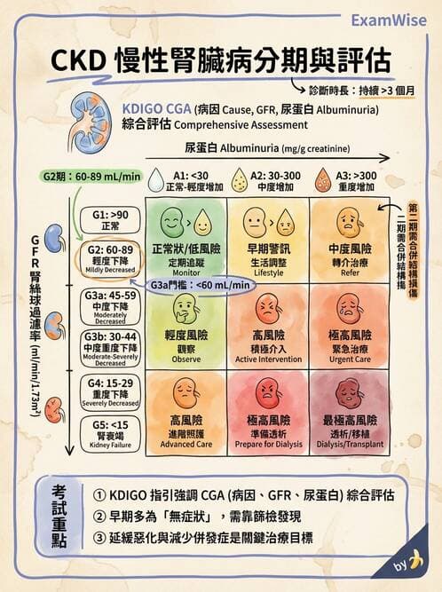 專師 - 慢性腎臟病與併發症 - AI 圖文解析預覽
