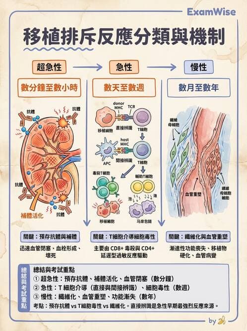 醫檢師 - 組織型與移植免疫學 - AI 圖文解析預覽