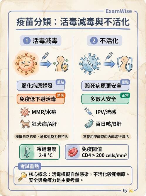 醫檢師 - 抗病毒藥物與疫苗通論 - AI 圖文解析預覽