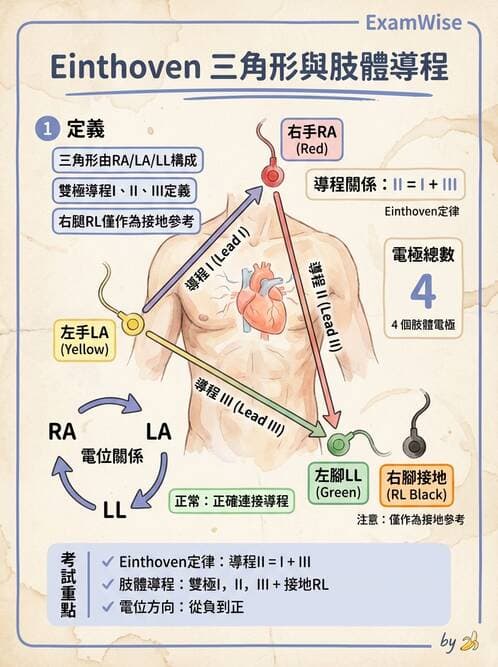 醫檢師 - 心電圖基礎與判讀 - AI 圖文解析預覽