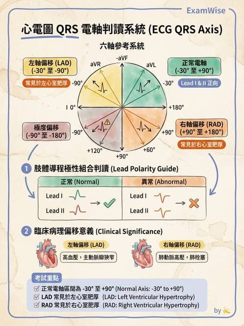 醫檢師 - 心電圖基礎與判讀 - AI 圖文解析預覽