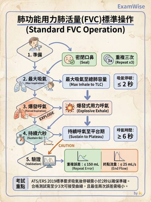 醫檢師 - 肺功能基礎與指標 - AI 圖文解析預覽