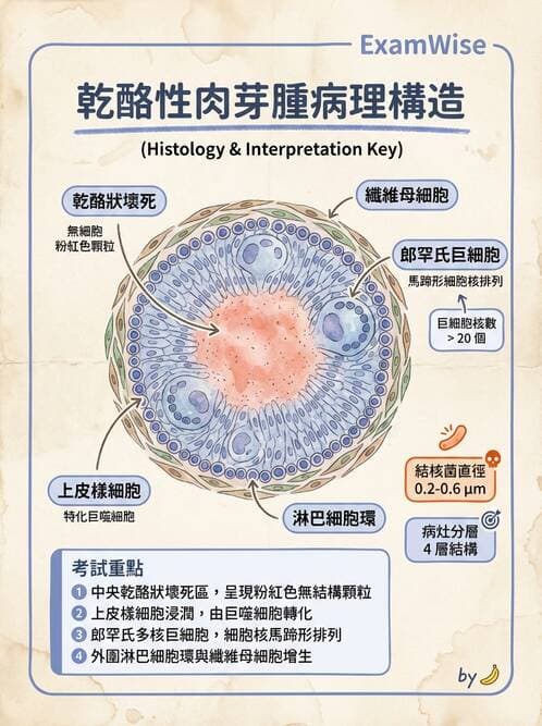 醫檢師 - 細胞傷害、發炎與修復 - AI 圖文解析預覽