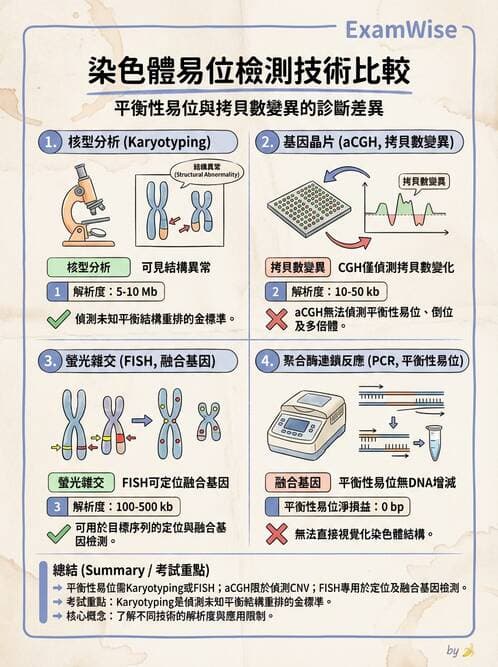 醫檢師 - 遺傳和發育疾病 - AI 圖文解析預覽